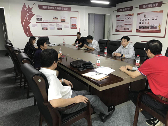 市航运商会来访